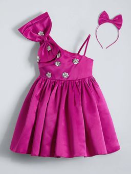 Hopscotch - Pink Dress with Headband