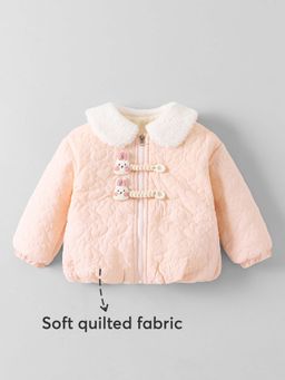 Hopscotch - Pink Quilted Jacket