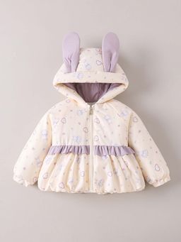 Hopscotch - Beige Applique Jacket