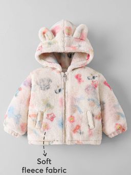 Hopscotch - Pink Fleece Jacket