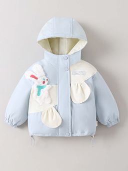 Hopscotch - Blue Applique Jacket