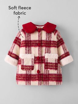 Hopscotch - Red Checks Wintercoat