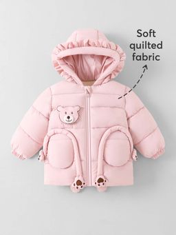 Hopscotch - Pink Bear Jacket