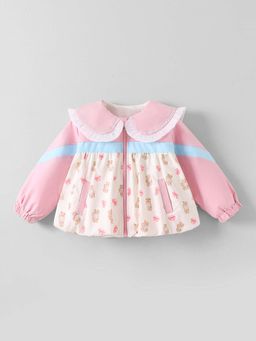 Hopscotch - Pink Teddy Bear Jacket