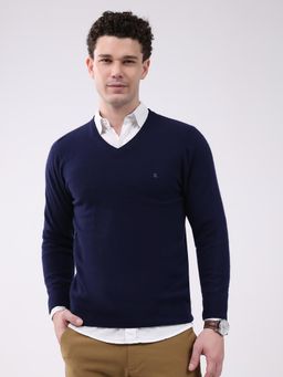 Monte Carlo - Men Navy Blue Pullover