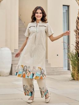 Autumnlane - Akira Vanilla Kurta with Pant