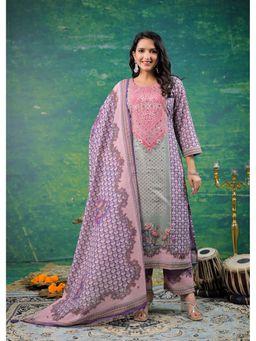 Autumnlane - Dhvani Venus Work Kurta with Pant and Dupatta