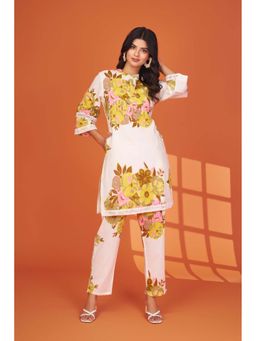 Autumnlane - Mahua Marigold Printed Co-Ord Set