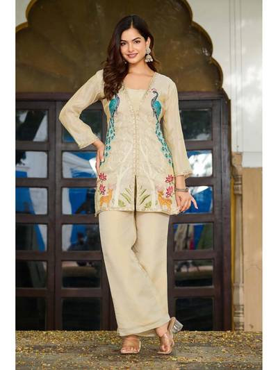 Malti Dove Work Co-Ord Set