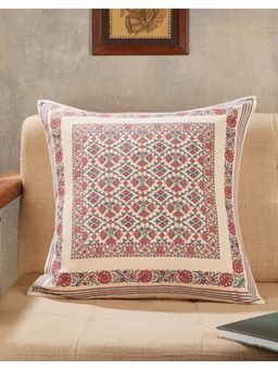 Fabindia - Multi Urmika Printed Cotton Cushion Cover (More Sizes)