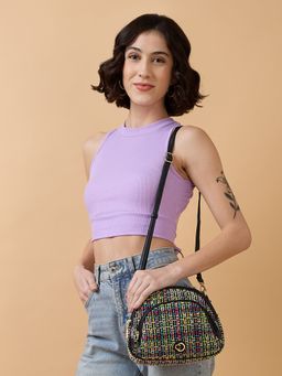 Caprese - Women Black Harmonee Sling Bag (S)