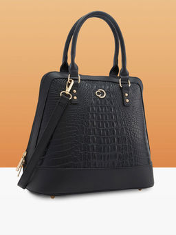 Caprese - Women Black Felix Dome Satchel Bag (M)