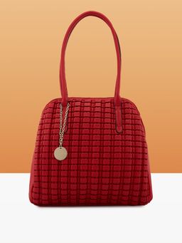 Caprese - Women Red Havana Satchel Bag (L)