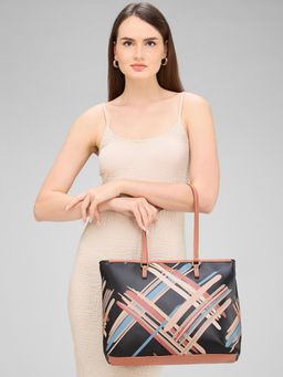 Caprese - Women Black Renee Tote Bag (L)