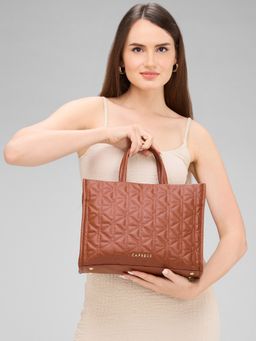 Caprese - Women Brown Ritva Tote Bag (M)