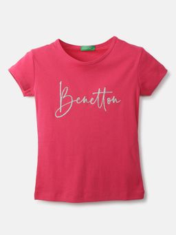 United Colors of Benetton - Girls Brand Logo Top