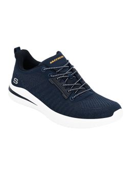 SKECHERS - Men Delson 3 Navy Blue Casual Slip Ons
