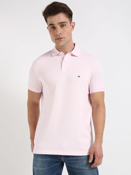 Tommy Hilfiger - Mens Pink Polo T-Shirt