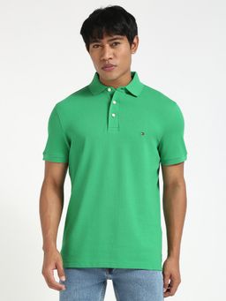 Tommy Hilfiger - Mens Green Polo T-Shirt