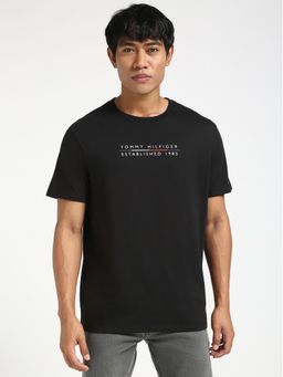 Tommy Hilfiger - Mens Black T-Shirt