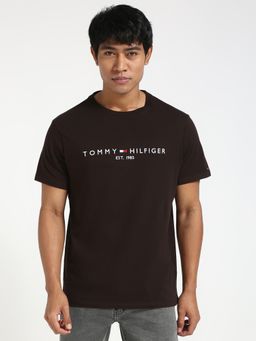 Tommy Hilfiger - Mens Brown T-Shirt