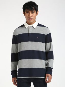 Tommy Hilfiger - Mens Grey Polo T-Shirt