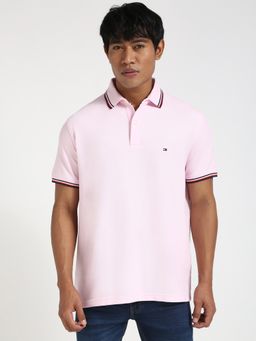 Tommy Hilfiger - Mens Pink Polo T-Shirt