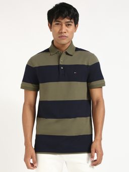 Tommy Hilfiger - Mens Green Polo T-Shirt