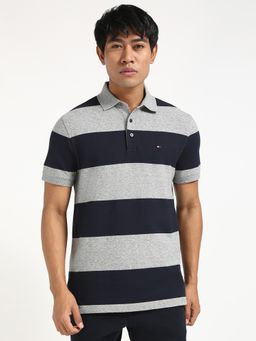 Tommy Hilfiger - Mens Grey Polo T-Shirt