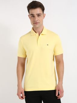 Tommy Hilfiger - Mens Yellow Polo T-Shirt