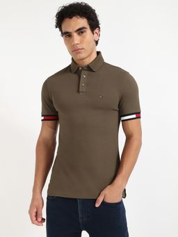 Tommy Hilfiger - Mens Green Polo T-Shirt