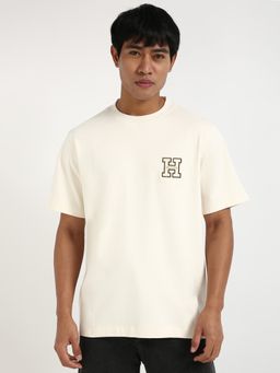 Tommy Hilfiger - Mens Off White T-Shirt
