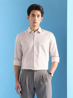 Arrow - Men's Manhattan Slim Fit Geometric Printed Shirt