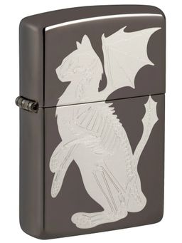 Zippo - Dragon Cat Design Windproof Pocket Lighter