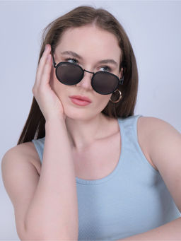 MAGNEQ - Classic Round Polarized Sunglasses For Men & Women (Mg 2826/S C1 4921)