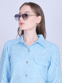 MAGNEQ - Square Polarized Sunglasses For Men & Women (Mg 2825/S C4 4820)