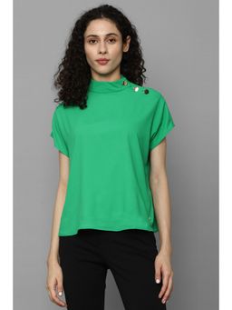 Allen Solly - Women Green Solid Casual Top
