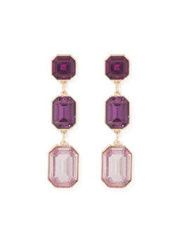 Forever New - Purple Sasha Stone Drop Earring