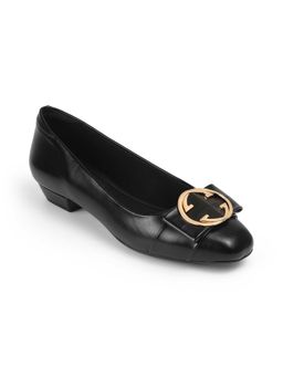 PEPPER - Women Black Ballerinas