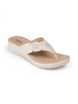 PEPPER - Women Cream Sandals