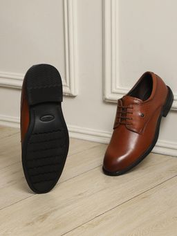 Monte Carlo - Tan Formal Lace Ups Derbies for Men