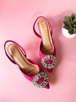 Modanta - Hot Pink Sandal Heels