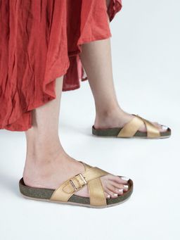 Monrow - Lunea Bronze Sandals
