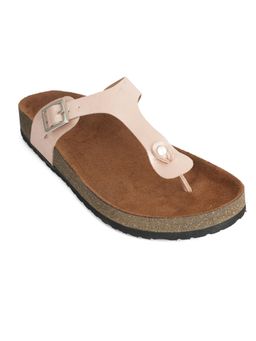 MOZAFIA - Rose Gold Women Casual Sandals