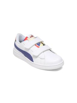 Puma - White Smash Telestom Kids Sneakers