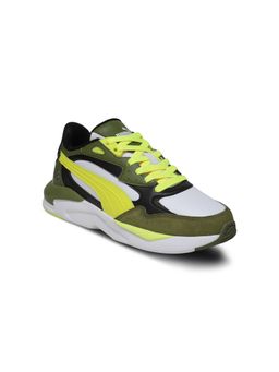 Puma - Kids Green X-Ray Run Sneakers