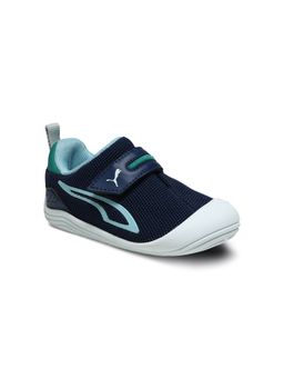 Puma - Navy Blue Kitten Mesh Toddlers First-Walk Sneakers