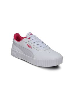 Puma - White Carina 2.0 V1 Girls Sneakers