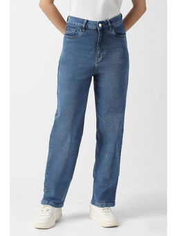 Van Heusen - Women Blue Mid Wash Jeans