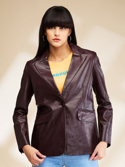 Being Human - Womens Jacket Wine